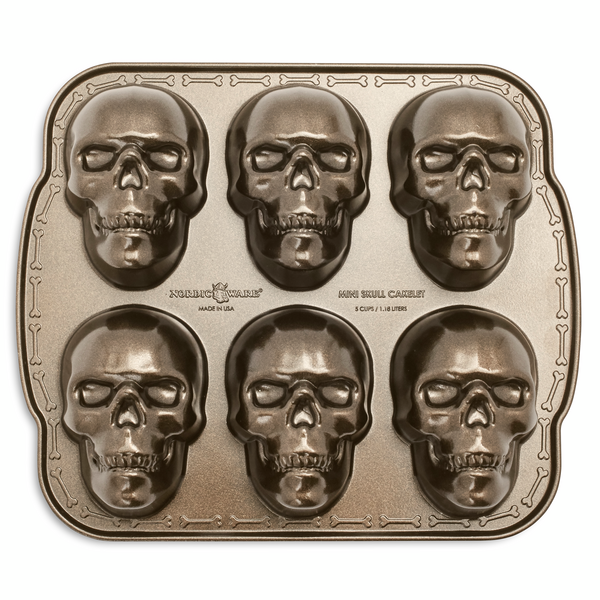 nordic ware skull baking mold